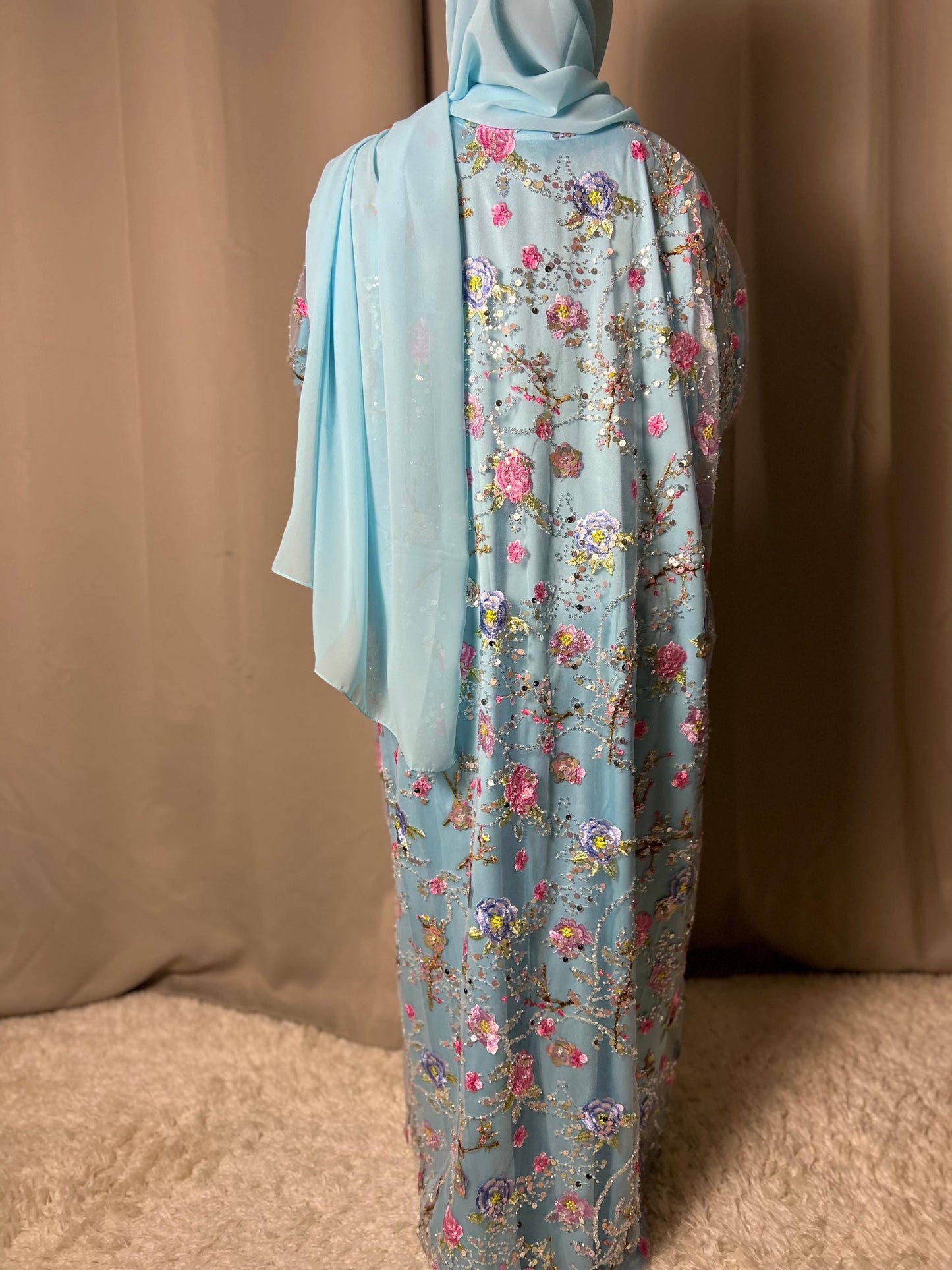 Maya Abaya - Sky Blue