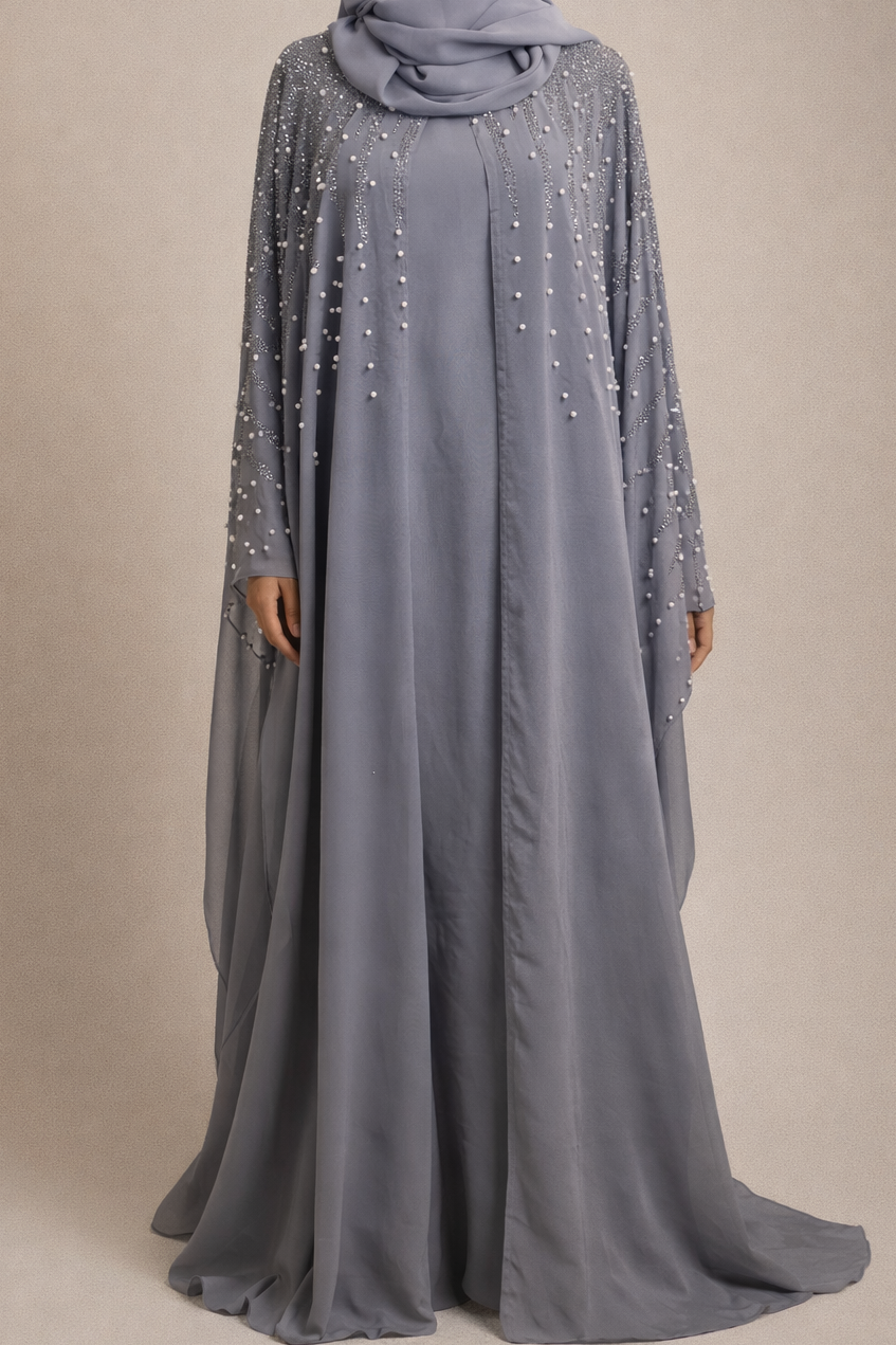 Lujain Abaya - Silver Gray