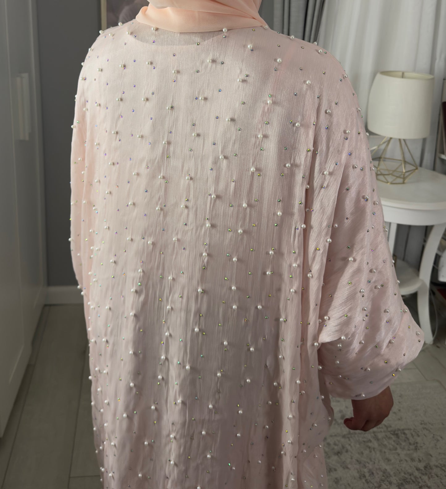 Anaya Abaya - Baby Pink