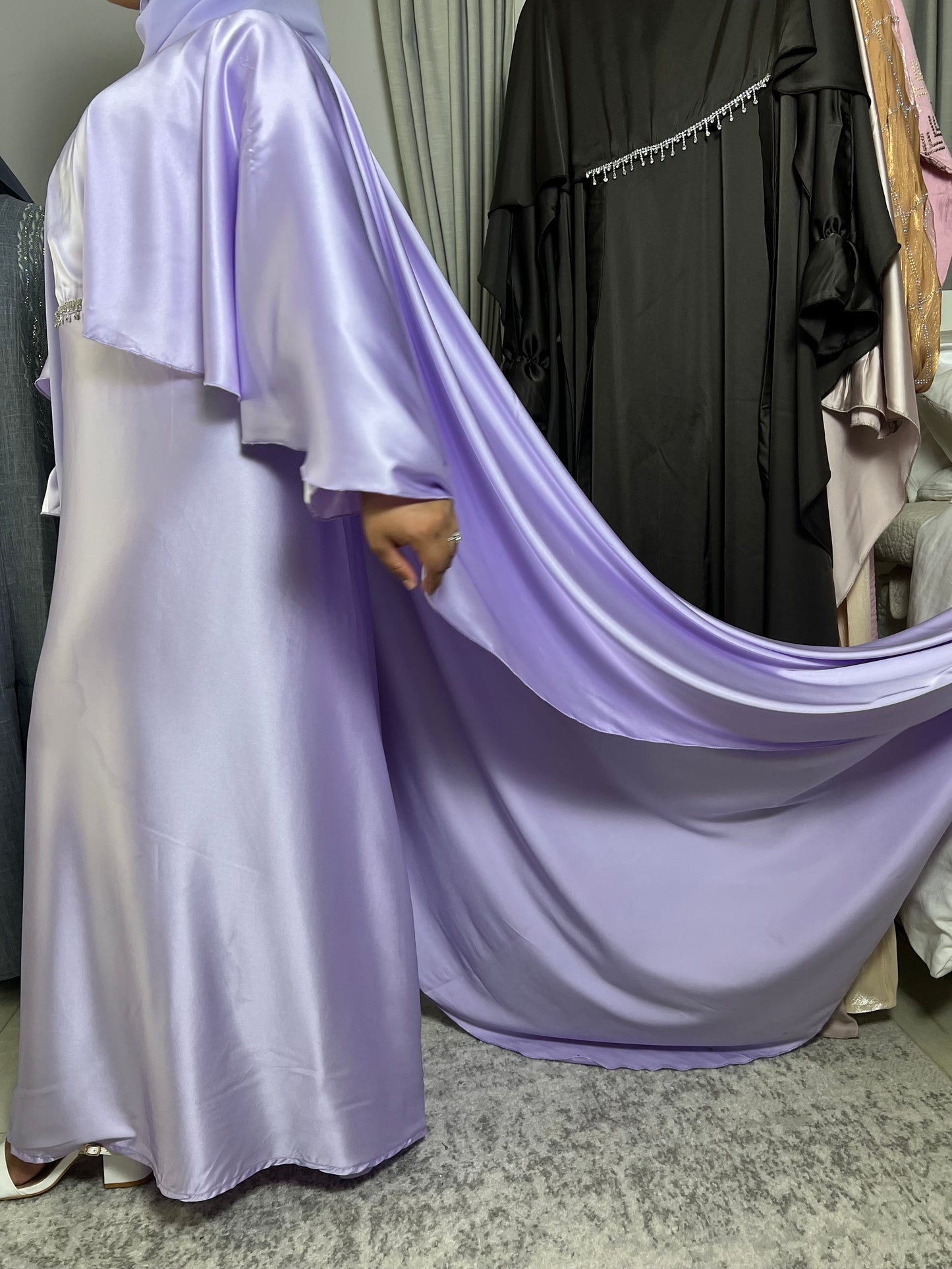 Cape Abaya - Lilac