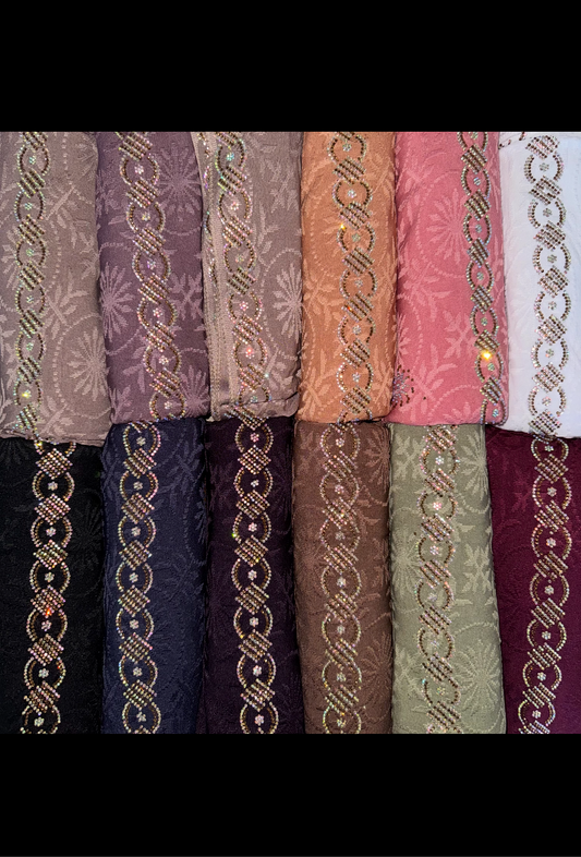 Stone-Work Hijabs