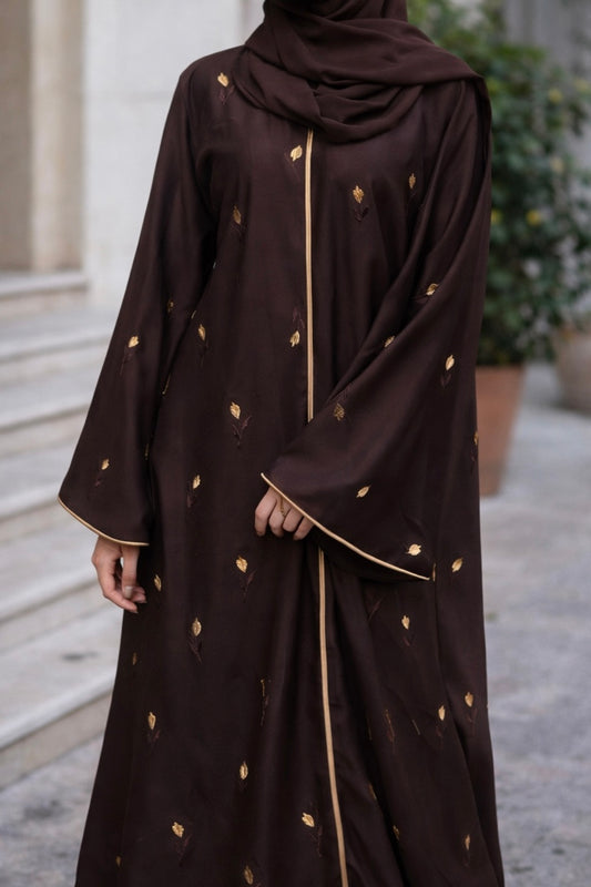 ILA ABAYA- Chocolate Brown