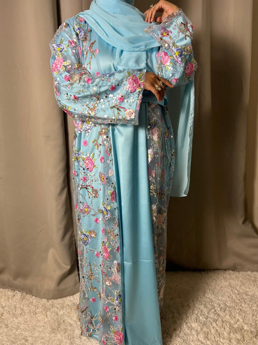 Maya Abaya - Sky Blue
